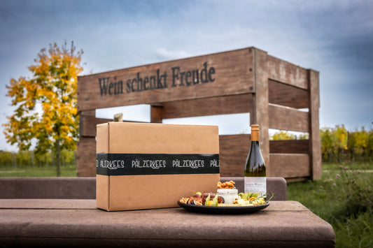 PälzerKees Genussbox - mit Weißwein  0,7l